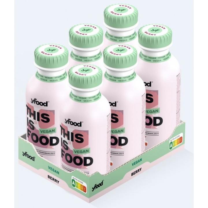 Image du produit YFood Berry végétalien (Fruits rouges, 1 x)