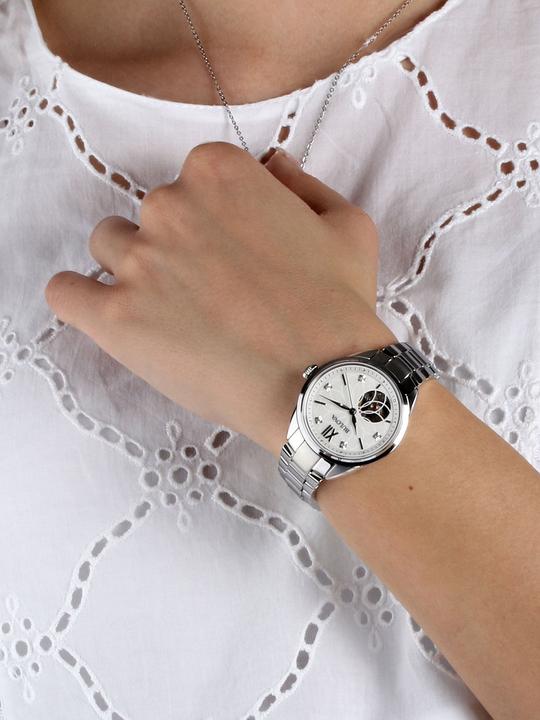 Actual product image Bulova 96P181 Classic Automatic Ladies 34mm 3ATM (Analogue wristwatch, 34 mm)