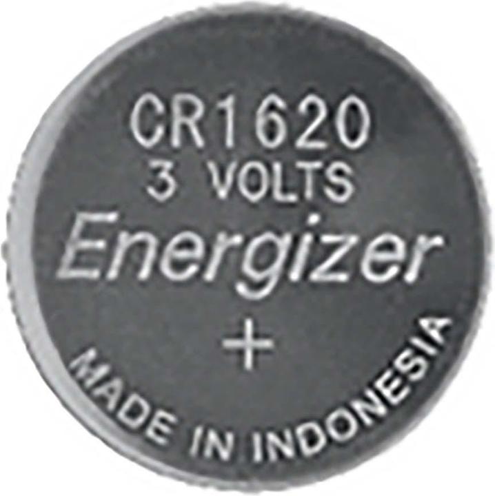 Produktbild JTI Lithium Knopfzelle CR1620 | 3 V DC | 81 mAh | 1-Blister | Silber (1 Stk., CR1620, 81 mAh)