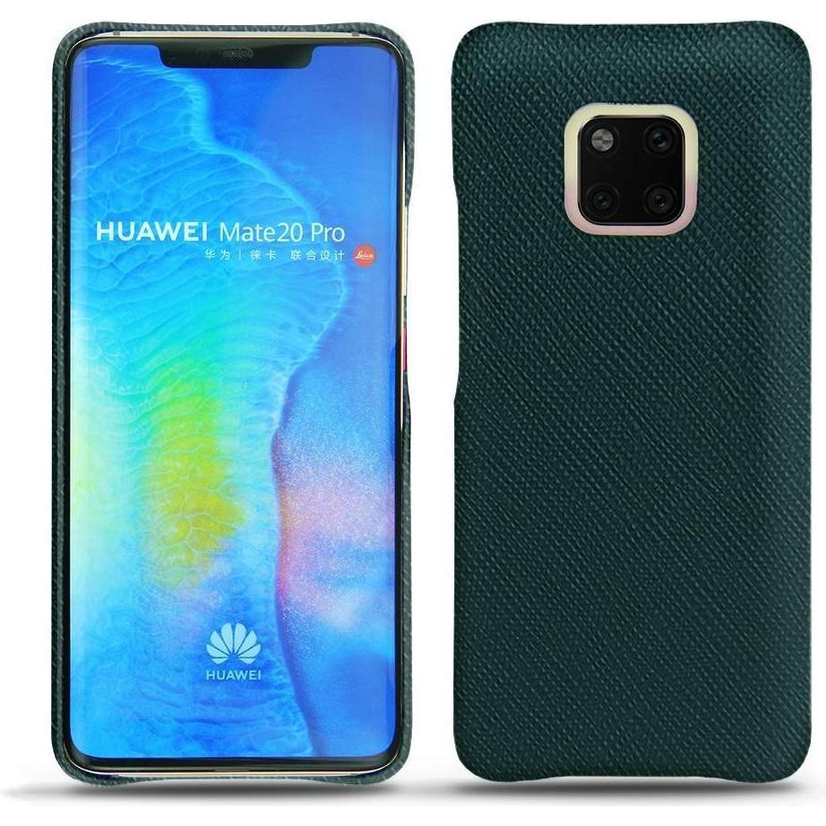 Noreve Lederschutzhülle (Huawei Mate 20 Pro), Smartphone Hülle, Grün