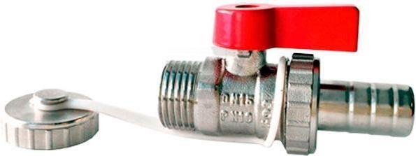 Produktbild DRAIN BALL VALVE 1/2IN M WITH CAP 504220