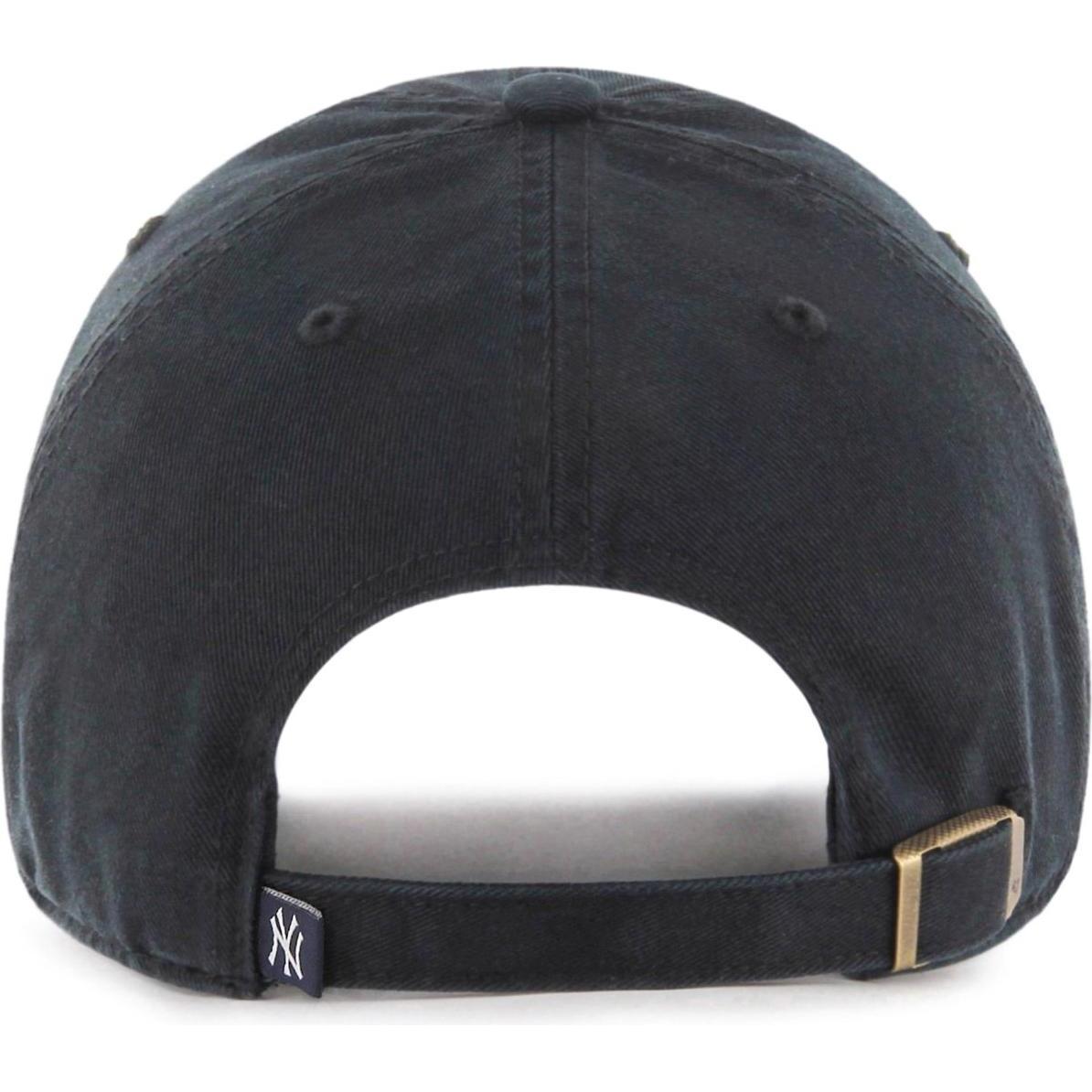 Thumbnail - 47 Brand, Herren, Cap, Relaxed Fit MLB New York Yankees, Schwarz, (One Size)