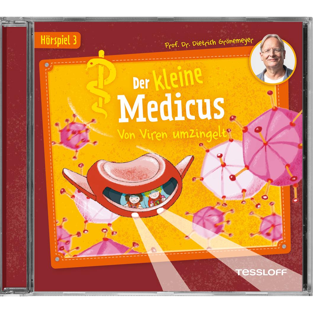 Thumbnail - Der kleine Medicus. Hörspiel 3: Von Viren umzingelt, Hörbücher von Dietrich Grönemeyer