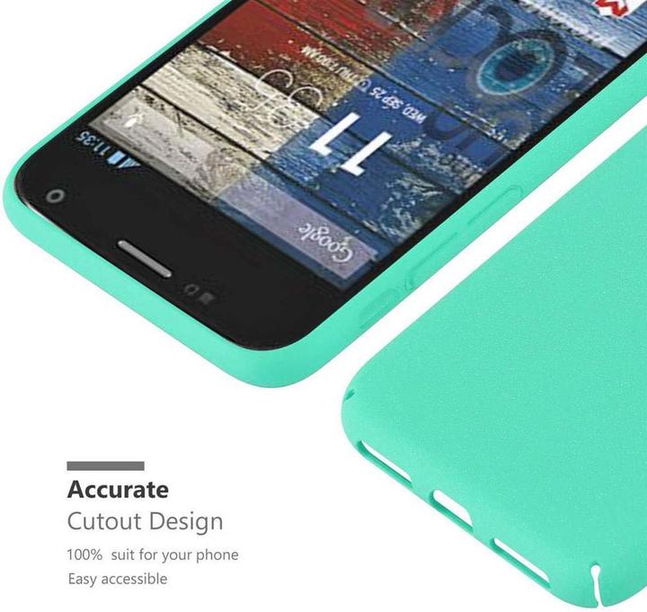 Actual product image Cadorabo Hard Cover Frosty Cover (Motorola Moto G2 (2nd Gen))