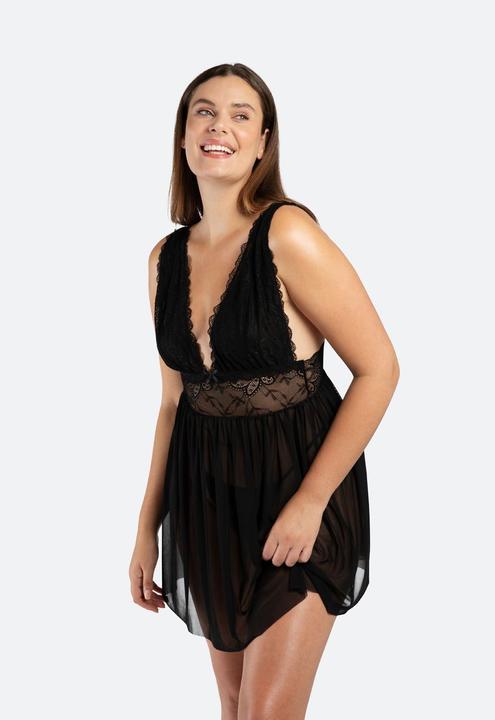 Produktbild Christine Le Duc Babydoll + String Lieve (3XL)