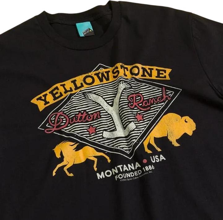 Produktbild Yellowstone Dutton Ranch TShirt (XXL)