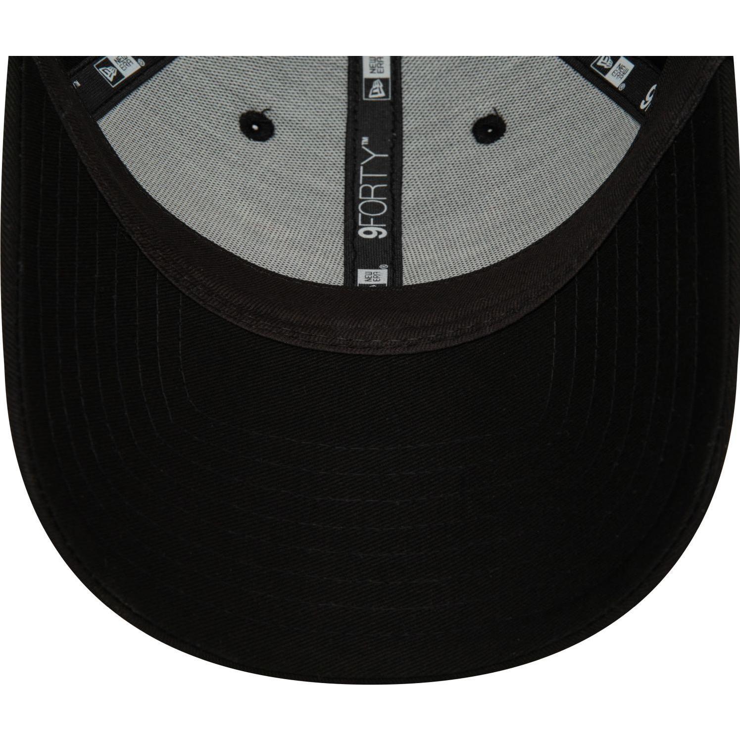 Thumbnail - New Era, Herren, Cap, 9Forty Strapback Cap - Infill Chicago Bulls, Schwarz