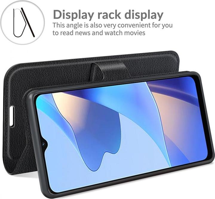 Actual product image Screenguard Oppo A16s Leather Guard Leather Case (Oppo A16s)