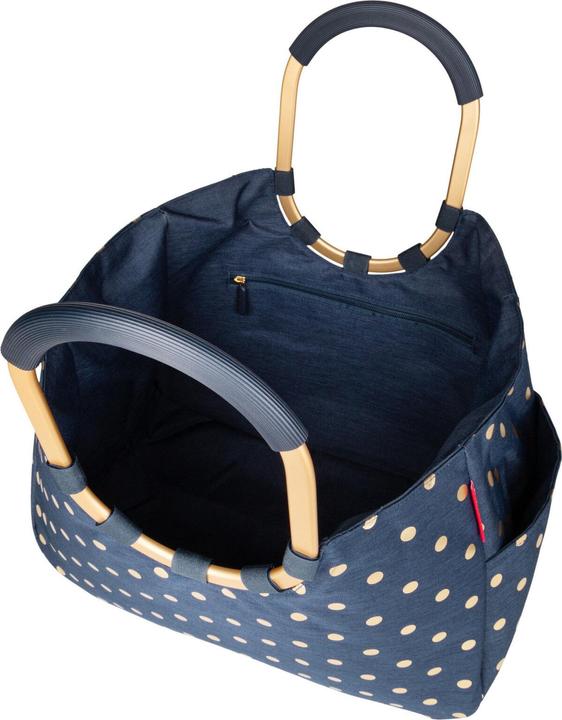 Produktbild reisenthel loopshopper L frame metallic dots blue