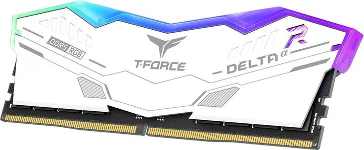 Produktbild Team Group RAM Team D5 6000 32GB C30 Deltaα RGB white EXPO K2 (2 x 16GB, 4800 MHz, DDR5-RAM, DIMM)