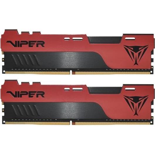 Patriot PVE2432G360C0K Speichermodul GB DDR4 (2 x 16GB, 3600 MHz, DDR4-RAM, DIMM), RAM, Rot