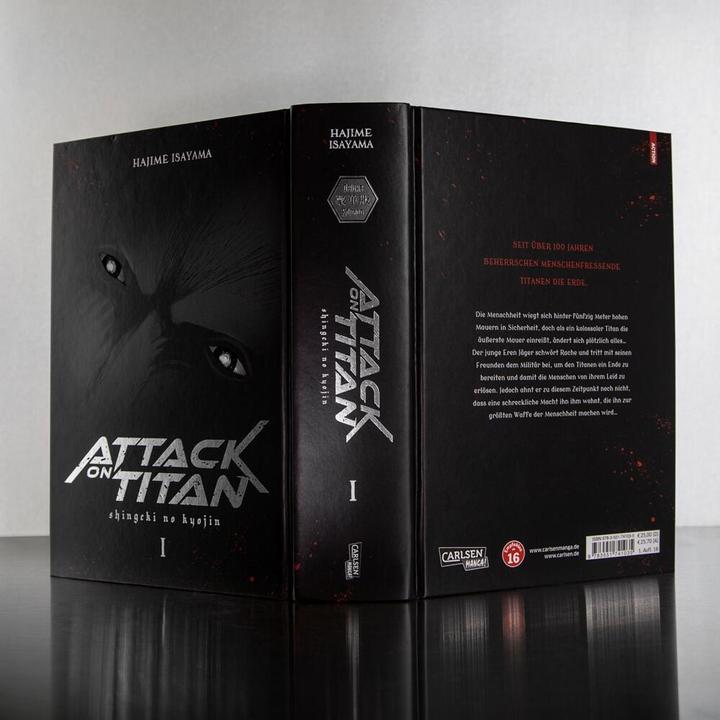 Productafbeelding Attack on Titan Deluxe 1 (Duits, Hajime Isayama, 2018)