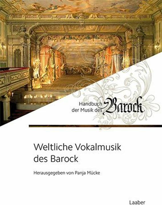 Produktbild Weltliche Vokalmusik des Barock (Deutsch, Elisabeth Schmierer, Panja Mücke, 2025)