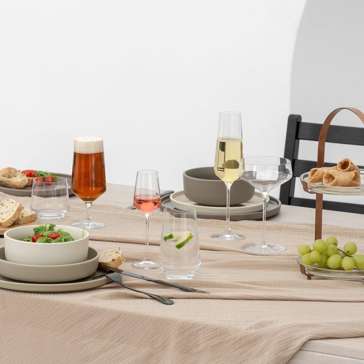 Produktbild Leonardo Trinkglas Puccini 350 ml, 6 Stück, Transparent, Glas (35 cl, 6 Gläser, Sektgläser)