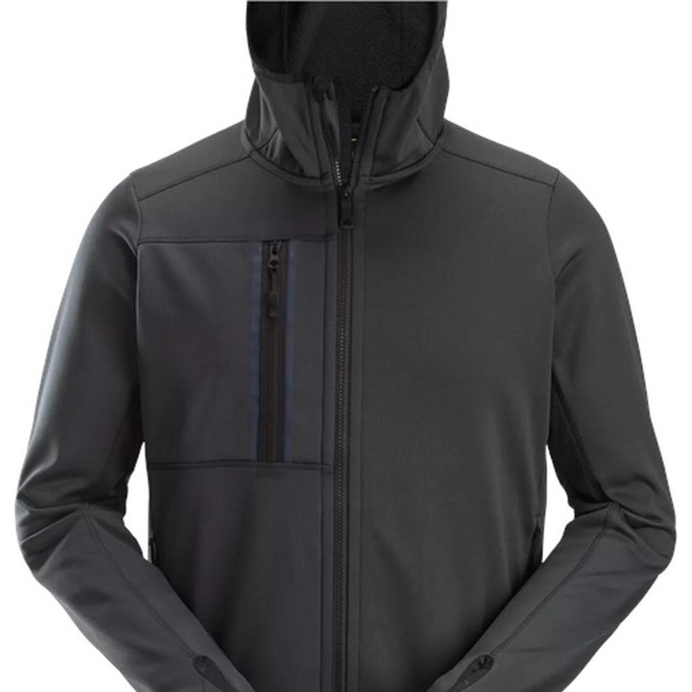 Snickers Workwear, Giacca da lavoro, Snickers Allroundworkfleece Hoodie 8058 Staal Grijs (5800) Maat XXL (L)