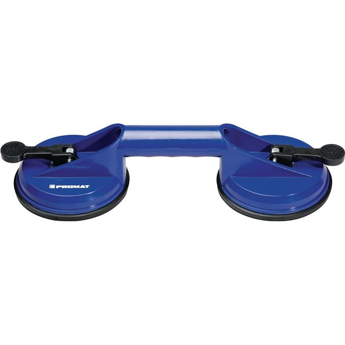 Nordwest, Saugheber, Handel AG Saugheber Trgf.80kg Kopf-D 118mm 2 Köpfe ABS Ku.PROMAT (80 kg)