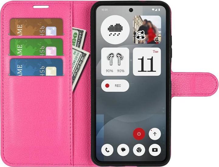 Produktbild Cover-Discount Nothing Phone (3a) - Leder Etui Hülle (Nothing Phone (3a))