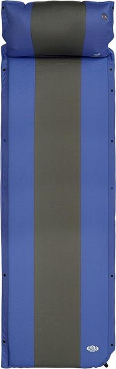 Actual product image Nils Camp Nc4349 Blue-Gray Rubber Carpet With Cushions