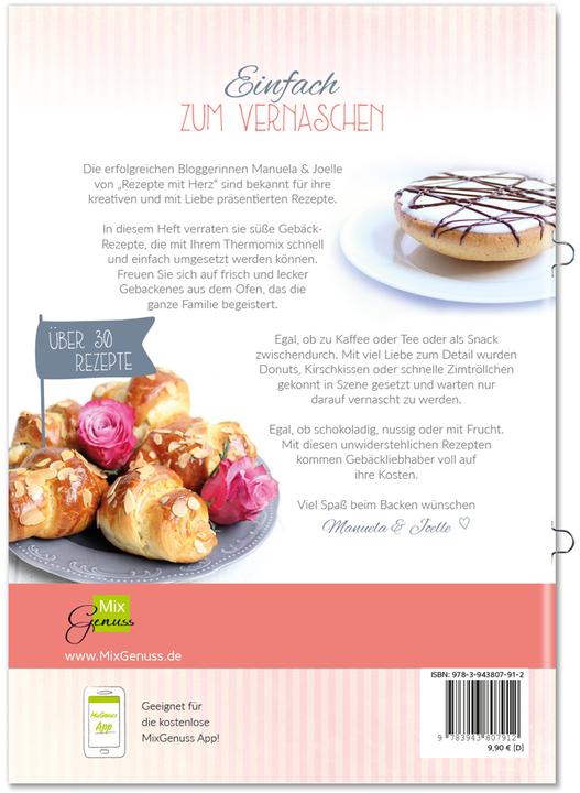 Produktbild Süsses Gebäck (Deutsch, Joëlle Herzfeld, Manuela Herzfeld, 2016)
