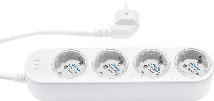Produktbild Shelly Power Strip 4 Gen4 (4 x, CEE 7/3, 1.50 m)