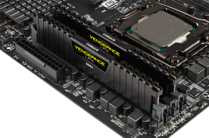 Productafbeelding Corsair Vengeance LPX (1 x 16GB, 2666 MHz, DDR4 RAM, DIMM 288 pin)