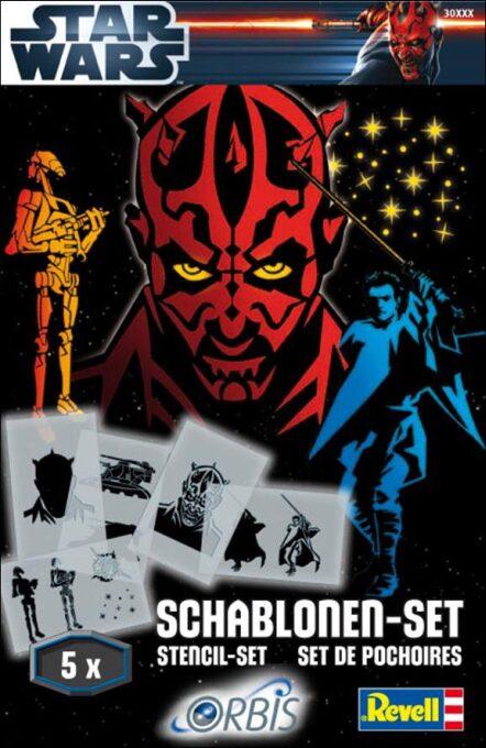 Actual product image Revell Stencil Set Star Wars II