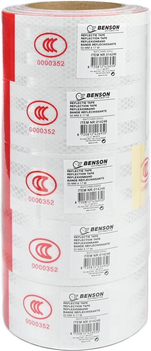 Actual product image Benson Reflection tape 50 mm x 17 m (50 mm)