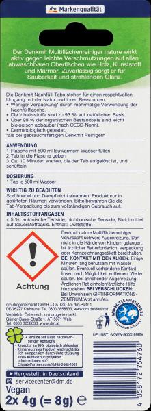 Produktbild dm Denkmit Multiflächenreiniger Nachfüll-Tabs nature