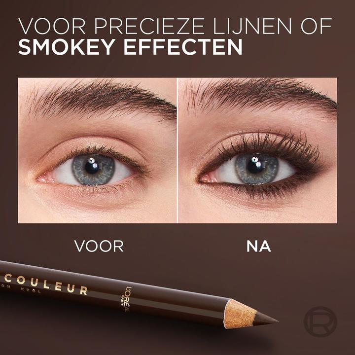 Image du produit L'Oréal Paris L'Oreal Haute Couleur Eye Pencil 120 Brun Leather (120 Brun Cuir, Cuir Brun)