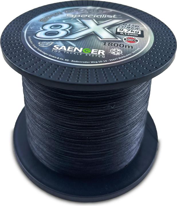 Produktbild Sänger SAE 8X Spec. Spin Smoke (19.70 kg, 0.70 mm)