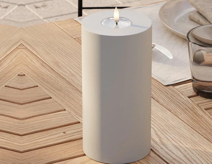 Image du produit Deluxe Homeart Bougie ronde Sable (1 x)