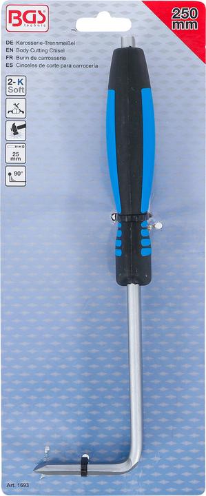 Actual product image BGS Body Cutting Chisel angled 90°