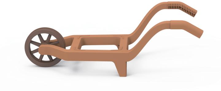 Lechuza Wheelbarrow.