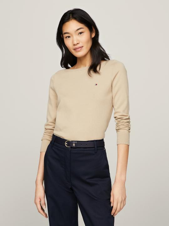 Produktbild Tommy Hilfiger Co Jersey Stitch Boat-Nk Sweater (XXS)
