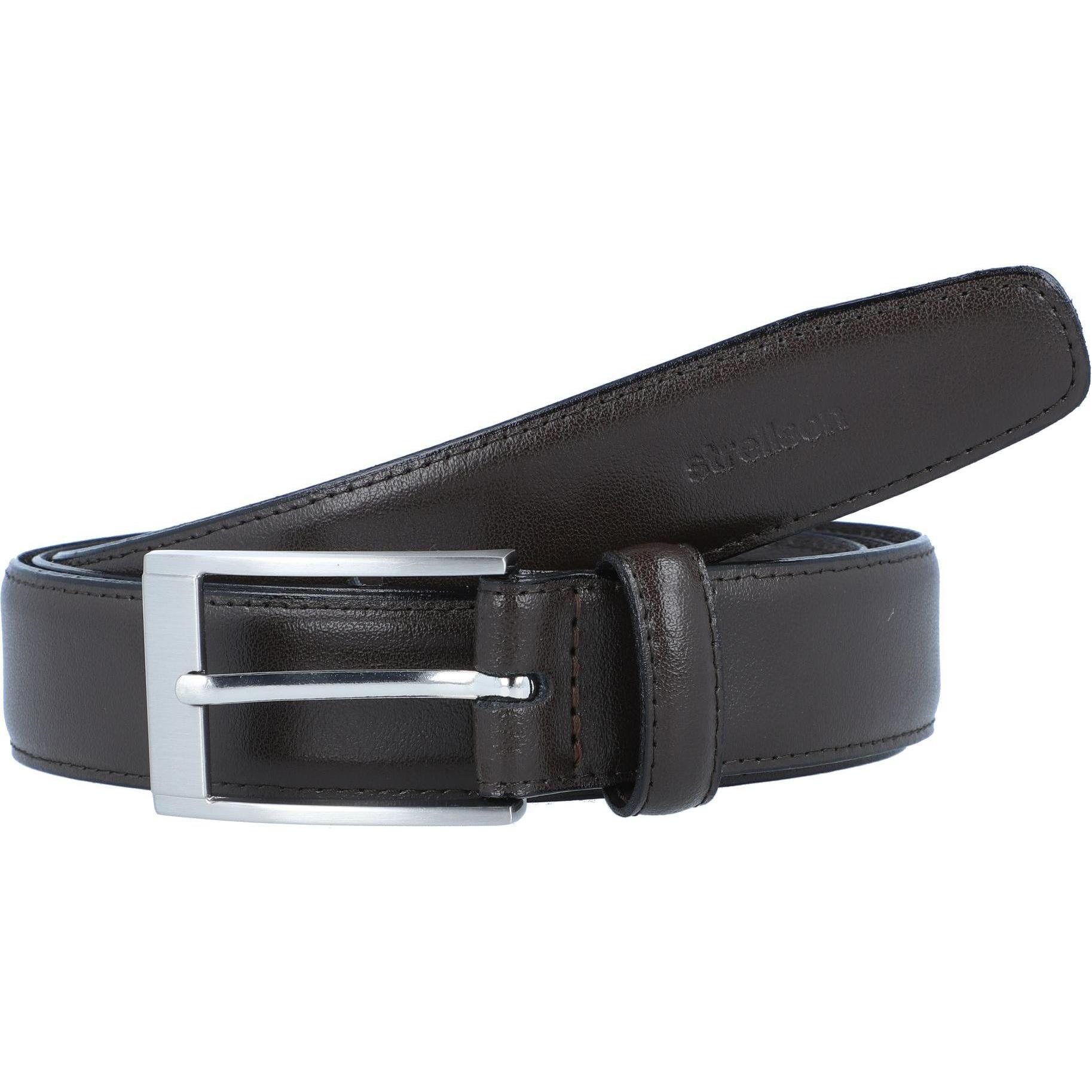 Strellson, Herren, Gürtel, Premium Gürtel Leder, Braun, (115)