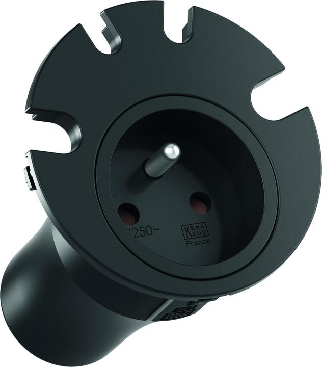 Black, similar to RAL9005