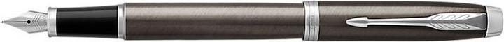 Actual product image Parker Pen IM Dark Espresso C.C. (Silver, Gun metal, 1 x)