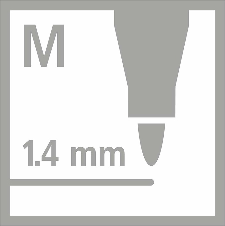 Produktbild STABILO Pen 68 Premium Metallic-Filzstift (Sortiert, 8 x)