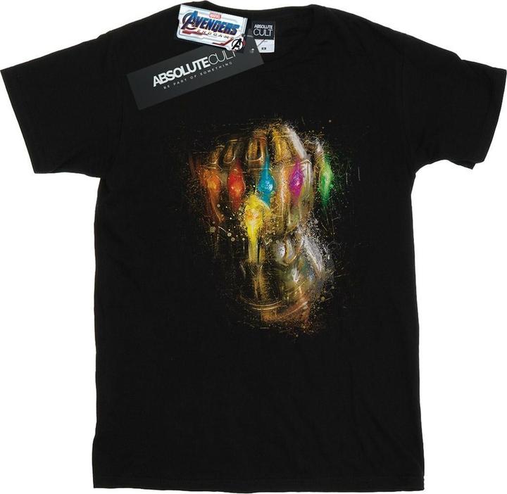 Produktbild Avengers Endgame Infinity Gauntlet Splatter TShirt Jungen (116)