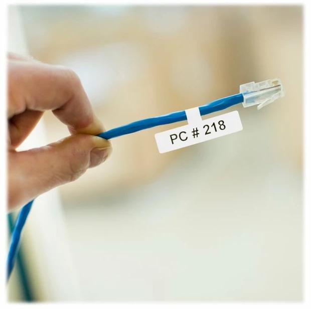 Actual product image Brother P-Touch (3 cm, White)