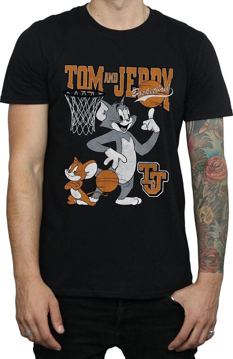 Produktbild Tom & Jerry Spinning Basketball TShirt (L)