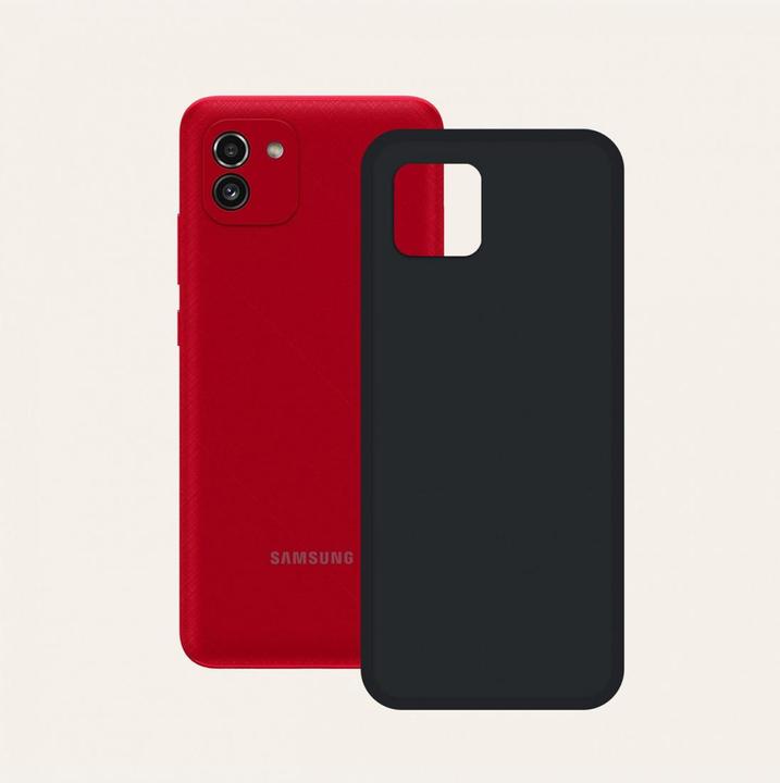 Image du produit KSIX Silk Case For Galaxy A03 5g Black (Samsung Galaxy A03)