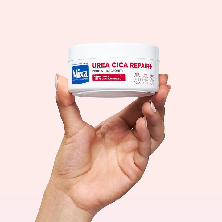 Image du produit Mixa Urea Cica Repair+ Renewing Cream For Very Dry And Rough Skin - 150 Ml (150 ml, Tonique visage)
