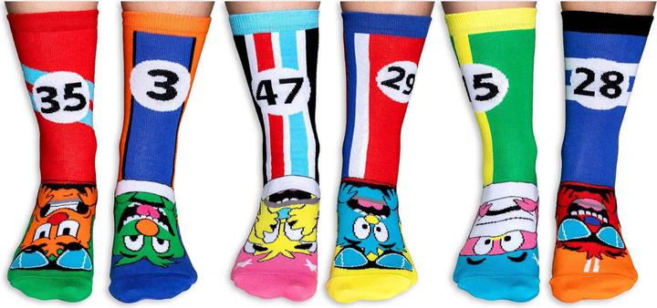 Actual product image United Oddsocks The Zoomers (Single pack, 30 - 38)