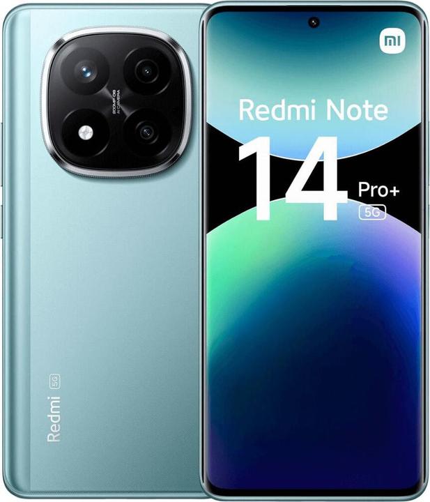 Xiaomi Redmi Note 14 Pro+ (512 GB, Frost Blue, 6.67", Dual SIM, 5G)