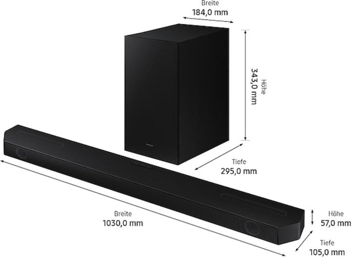 Produktbild Samsung HW-Q610B/ZG (360 W, 3.1.2 Kanal)