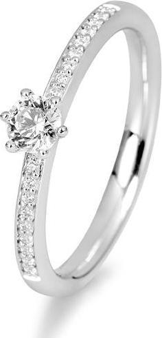Image du produit Breuning Bague de fiançailles Pavé (50, Or 750/18 K)