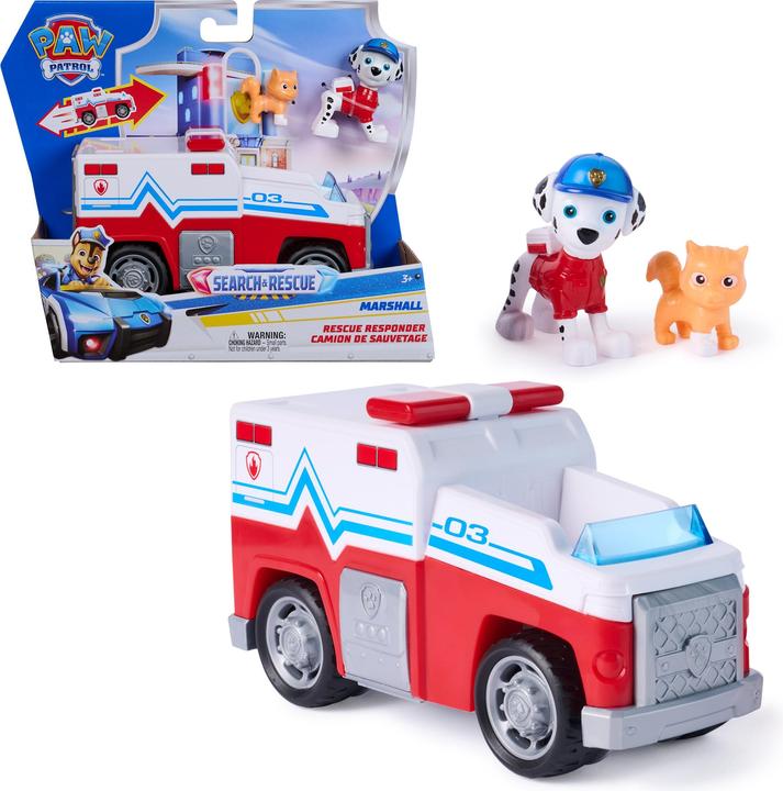 Produktbild Spin Master Paw Patrol Search And Rescue Vehicle Marshall