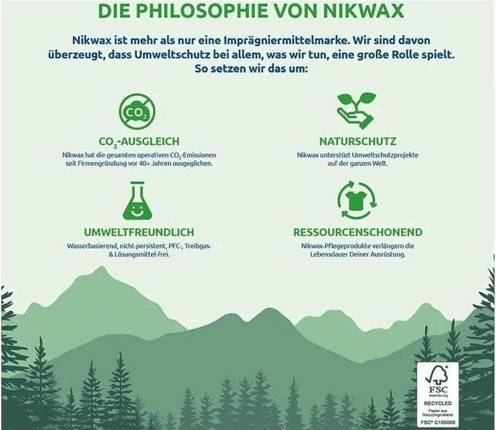 Immagine prodotto Nikwax Cotone a prova di cera (Detergente liquido)