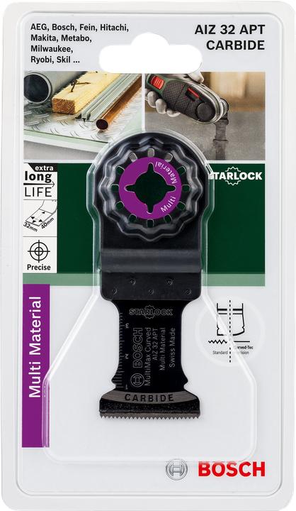 Actual product image Bosch Zubehör Starlock precision blade AIZ 32 APT MultiMax, 32 mm